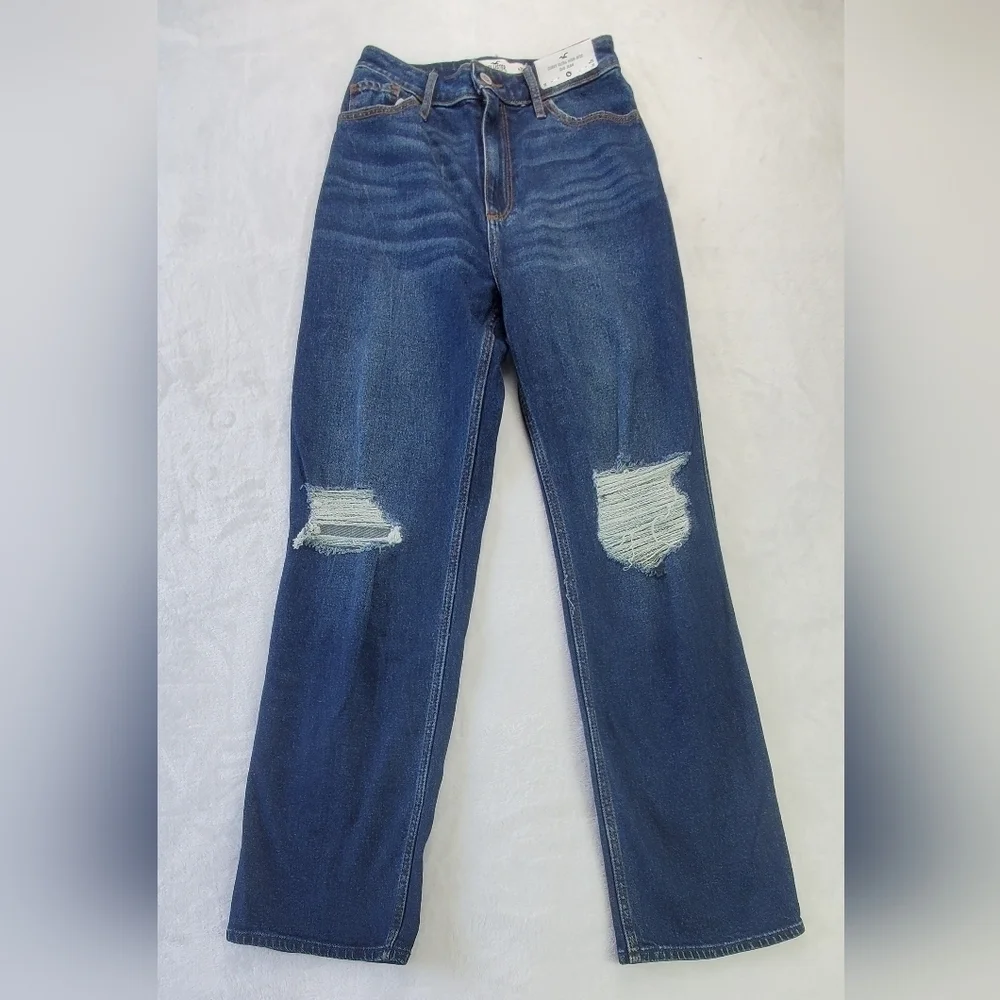 Hollister Ultra High-Rise Dad‎ Jeans Size 25